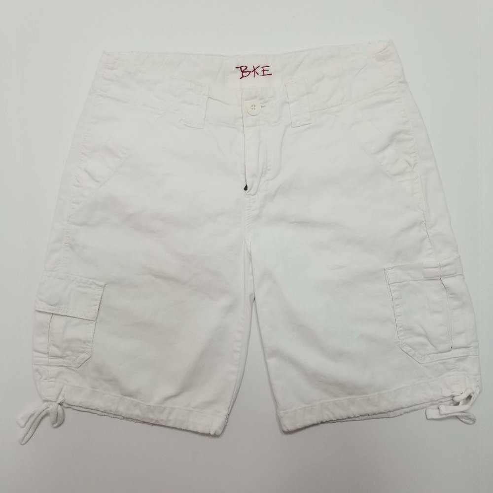 BKE White Cargo Shorts - COVE - W29